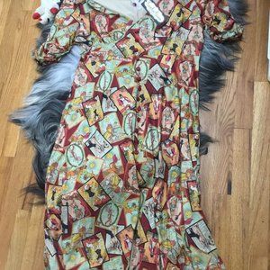 Voodoo Vixen Tarot card dress size 4xl New (fits 2x)
